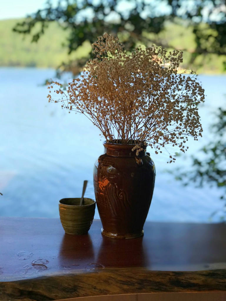 Hand-Painted Vase