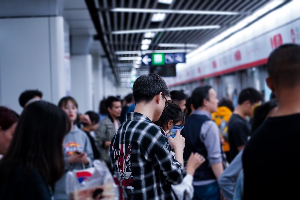 people in subway