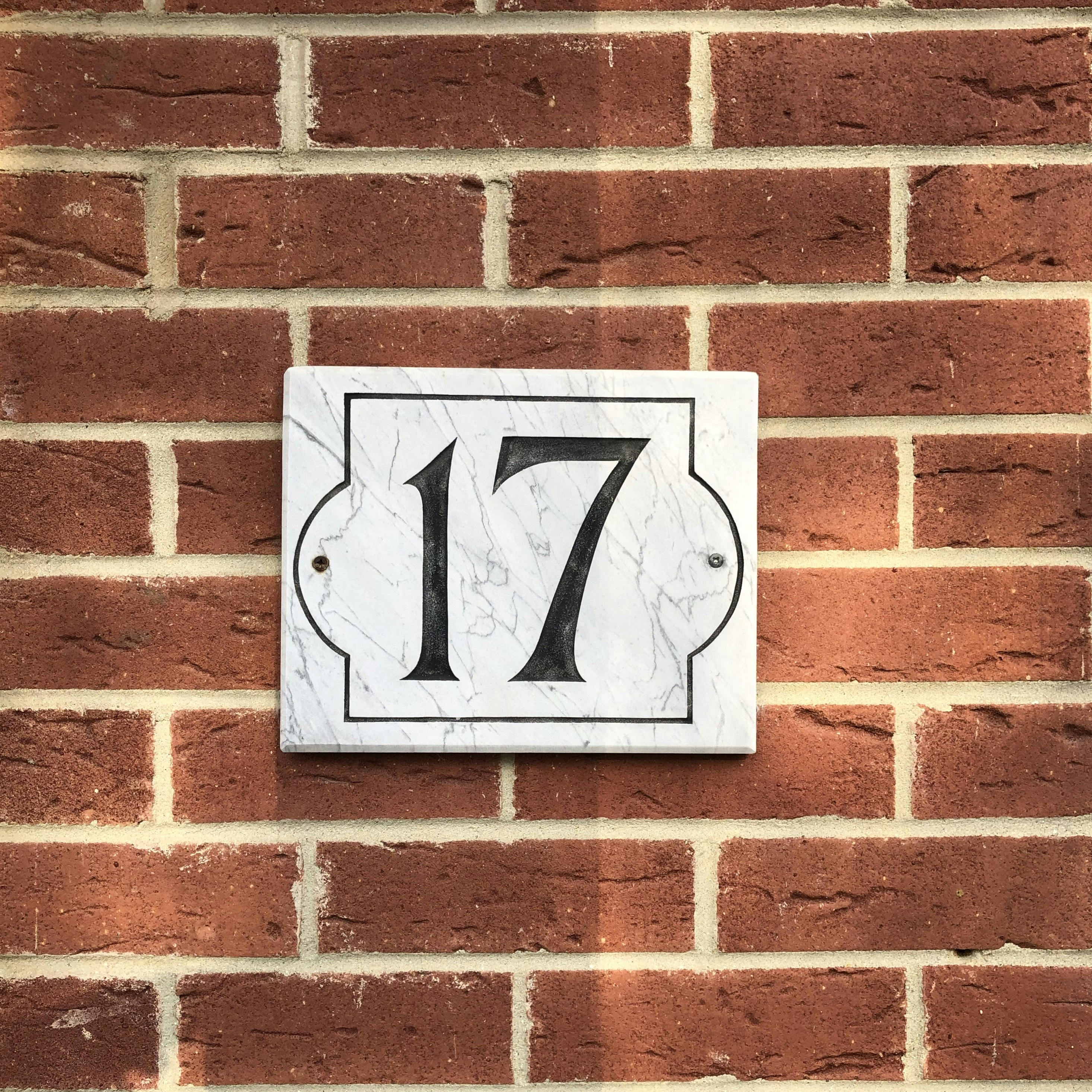 17 house sign