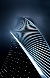 gray spiral building