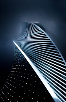 gray spiral building