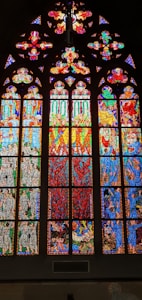 Biblical Glass Panel