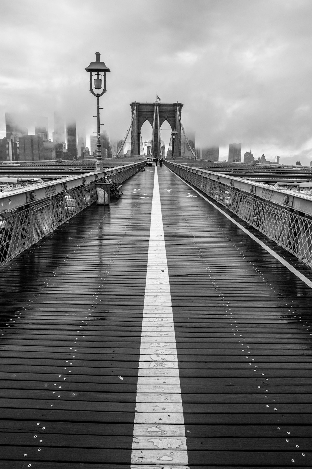 Brooklyn Bridge, New York during day