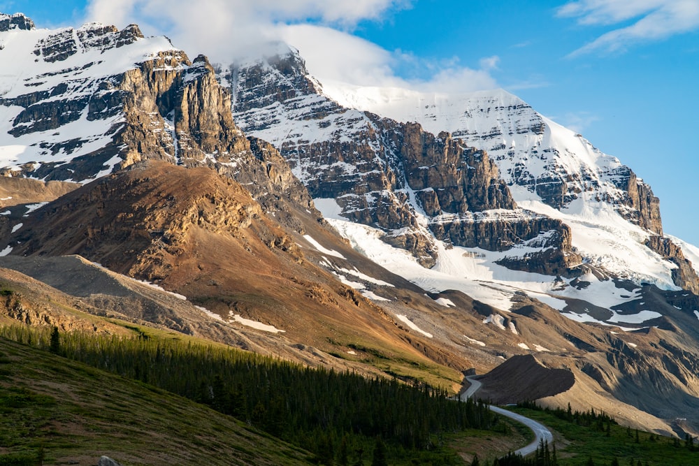 snow mountain