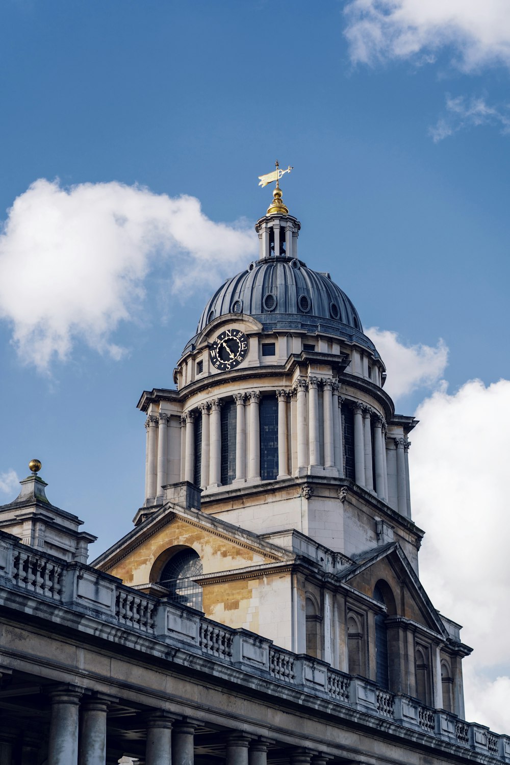 white concrete dome building