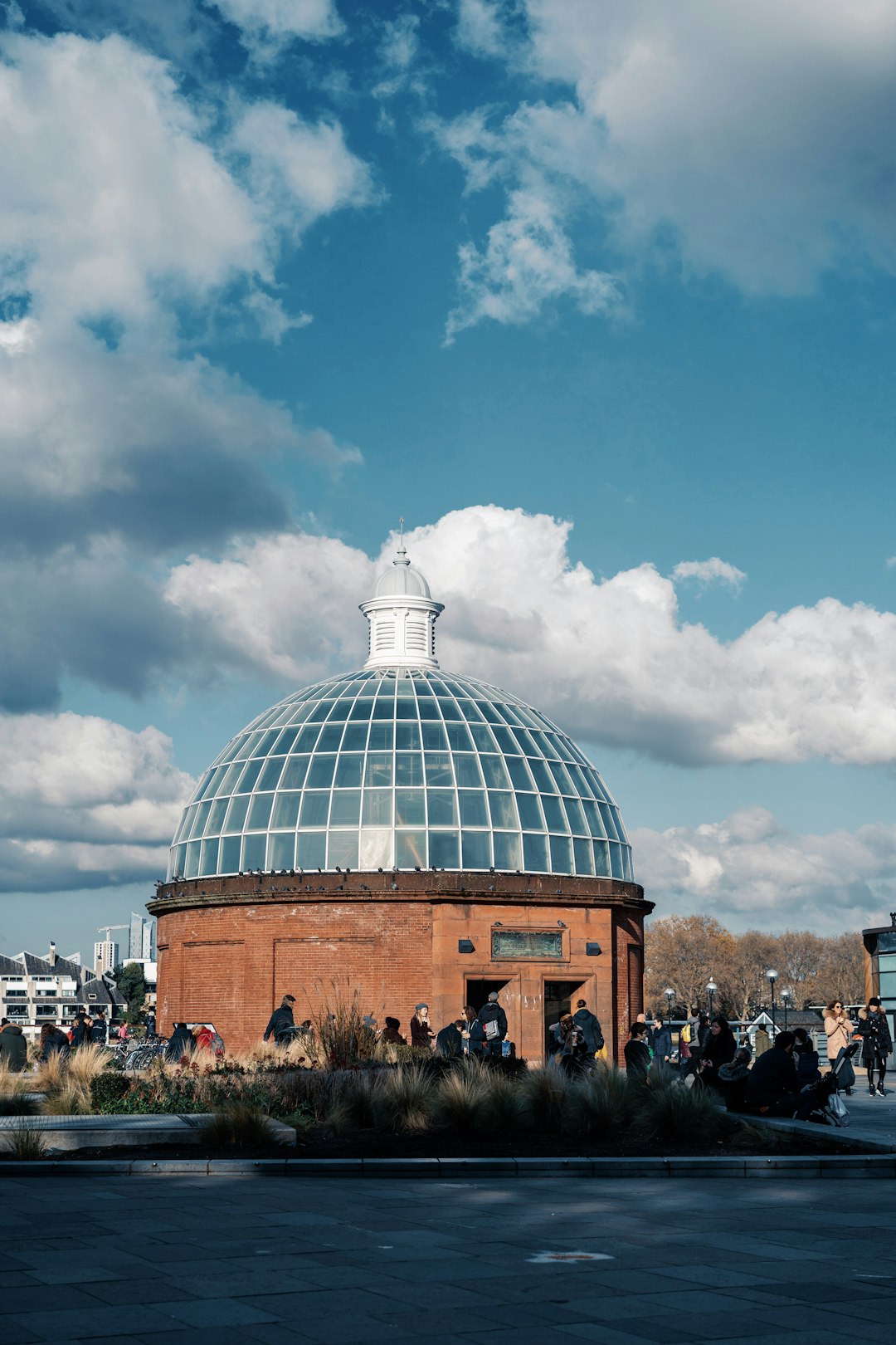 people beside dome building during day