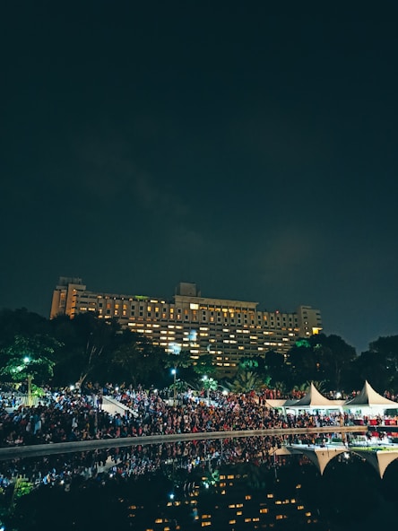 low angle photo of gray building
