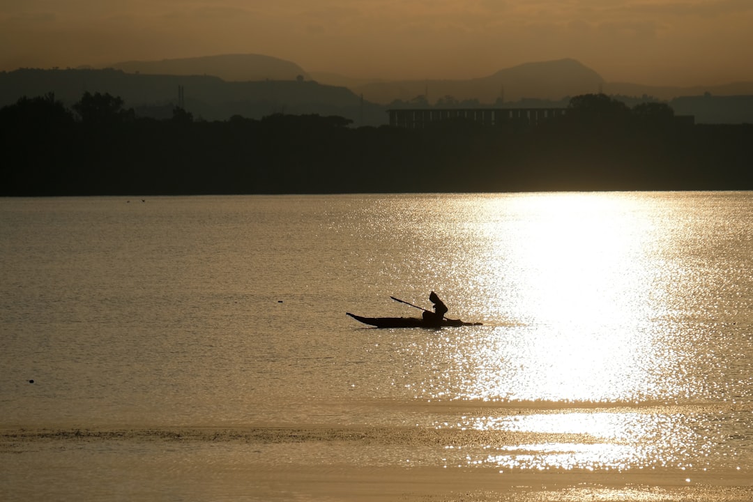 person on boat