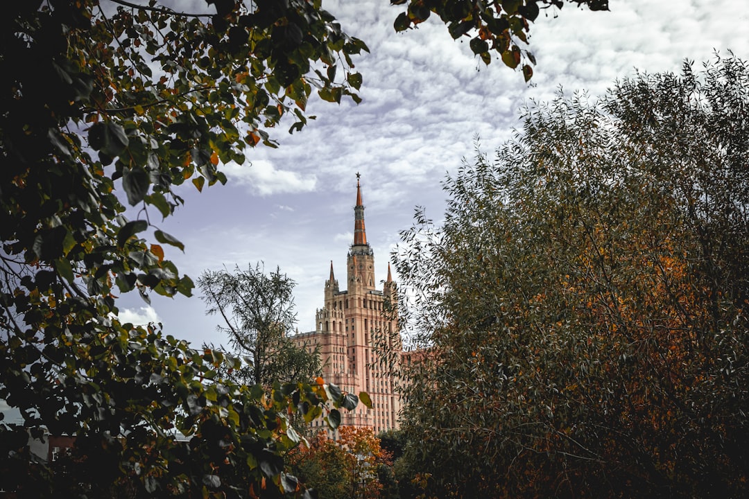 brown building