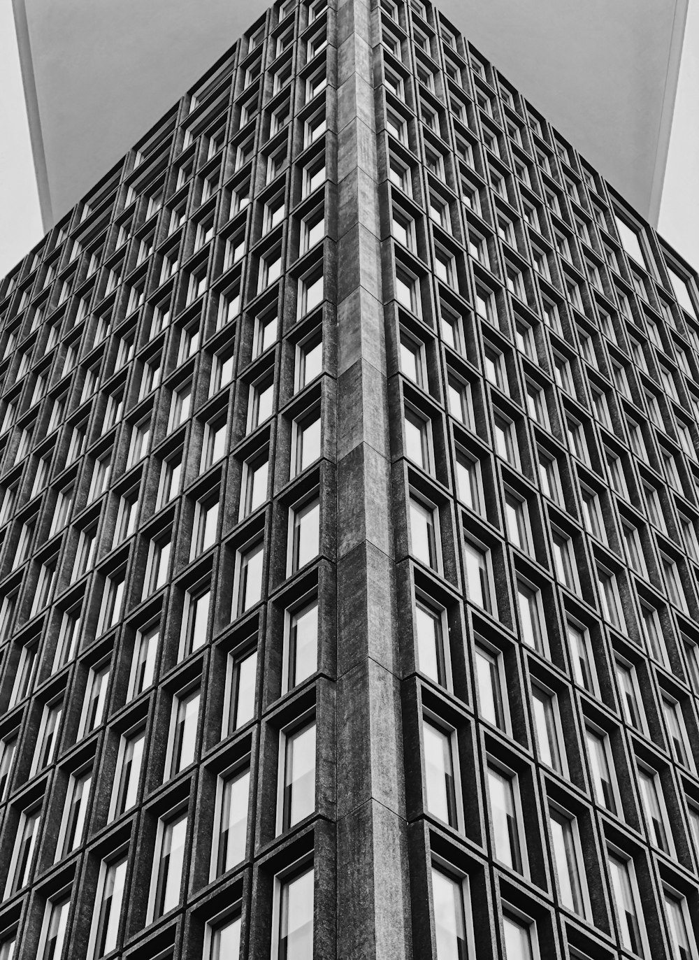 grey high-rise building