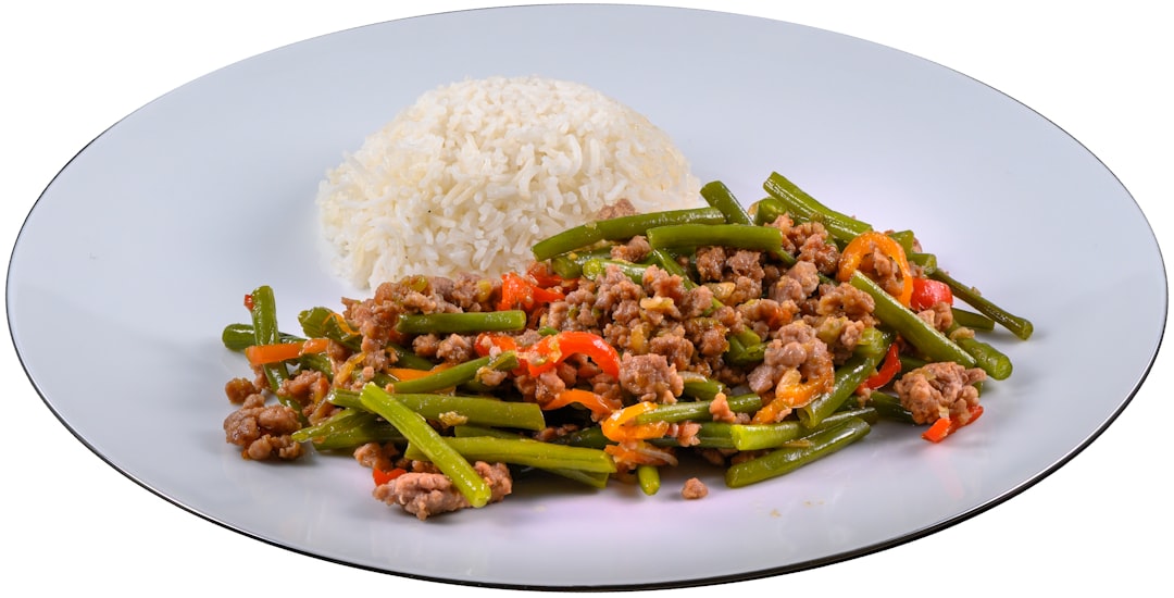 Stir-Fried Green Beans with Pork and Chinese Olive Vegetable