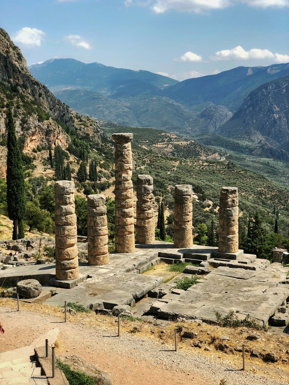 the ruins of the ancient city of delphinia