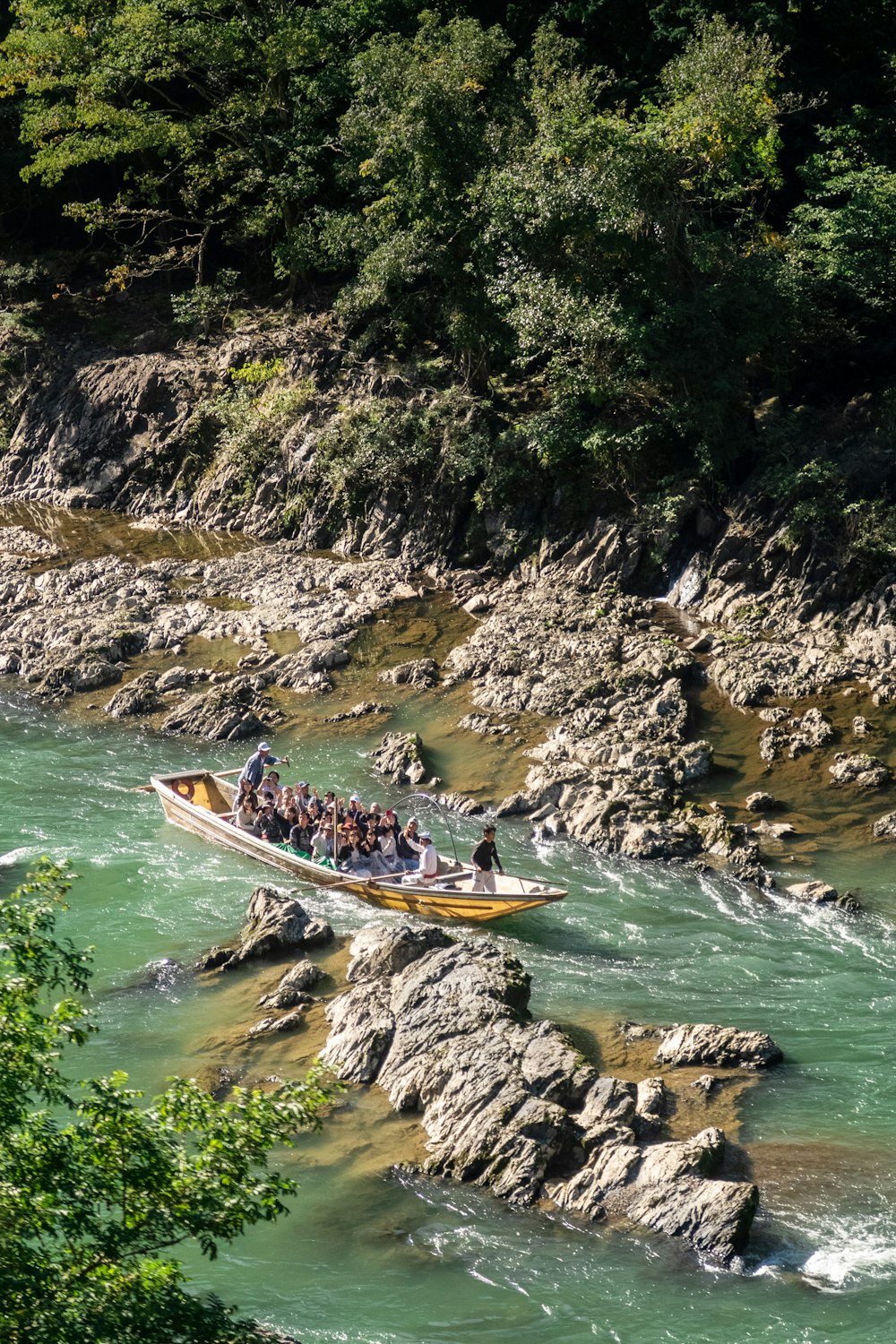 people on boat