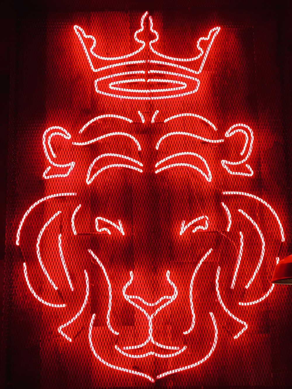 lion neon sigange