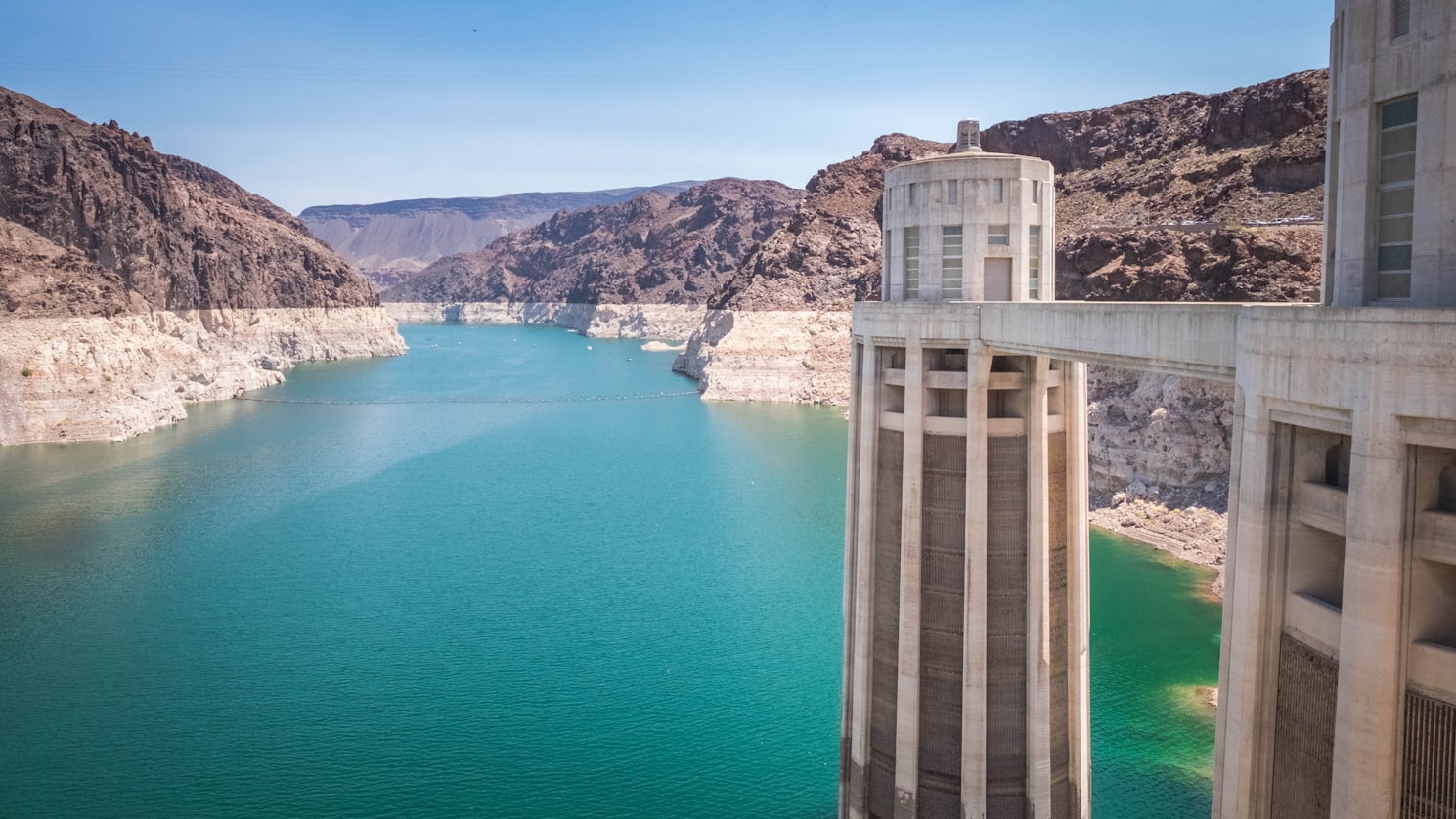 Hoover Dam from Las Vegas