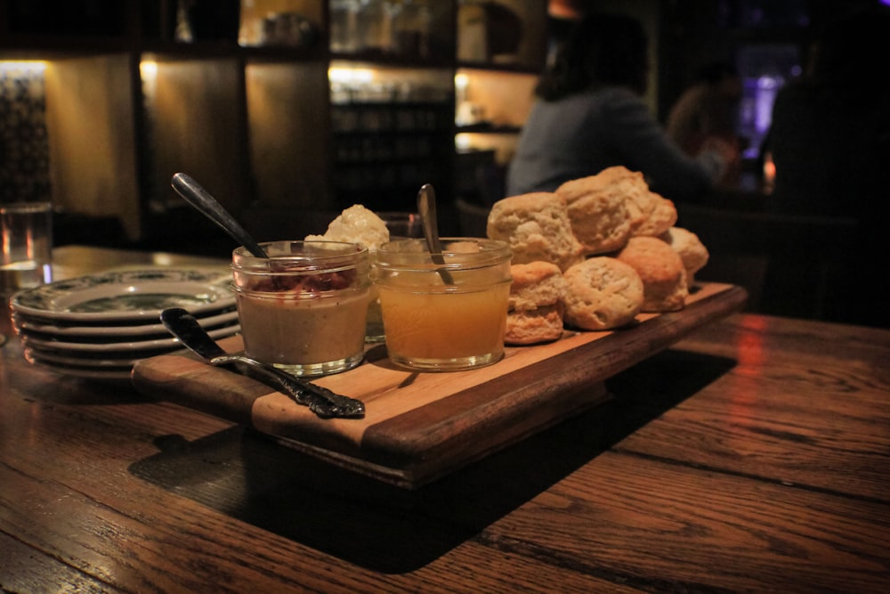 tray of breads