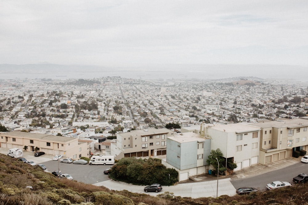 white concrete houses during daytime