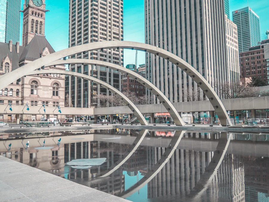 Toronto City Hall at Nathan Phillips Square