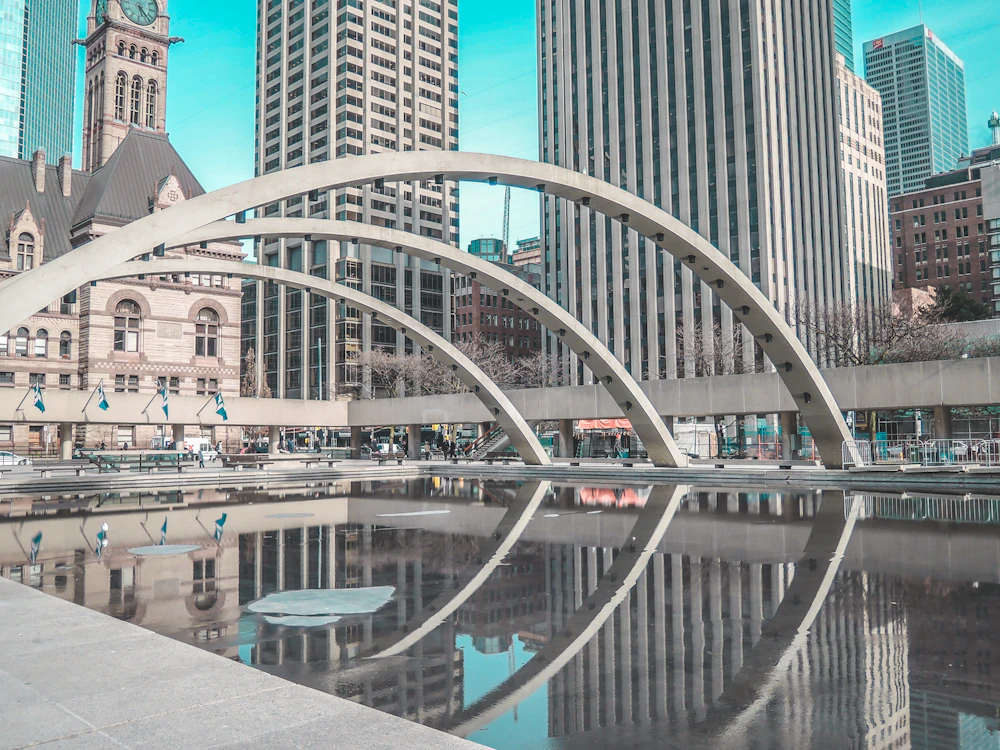 Toronto City Hall at Nathan Phillips Square