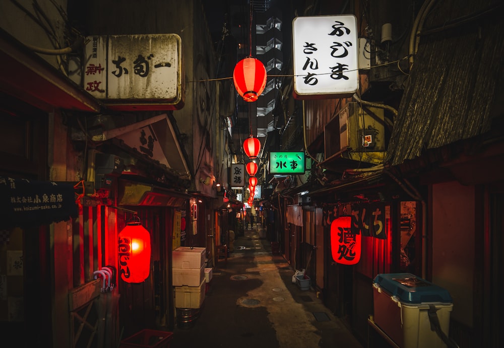 streets during nighttime