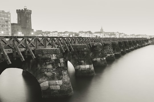 selective focus photography of concrete bridge in Les Sables-d'Olonne France