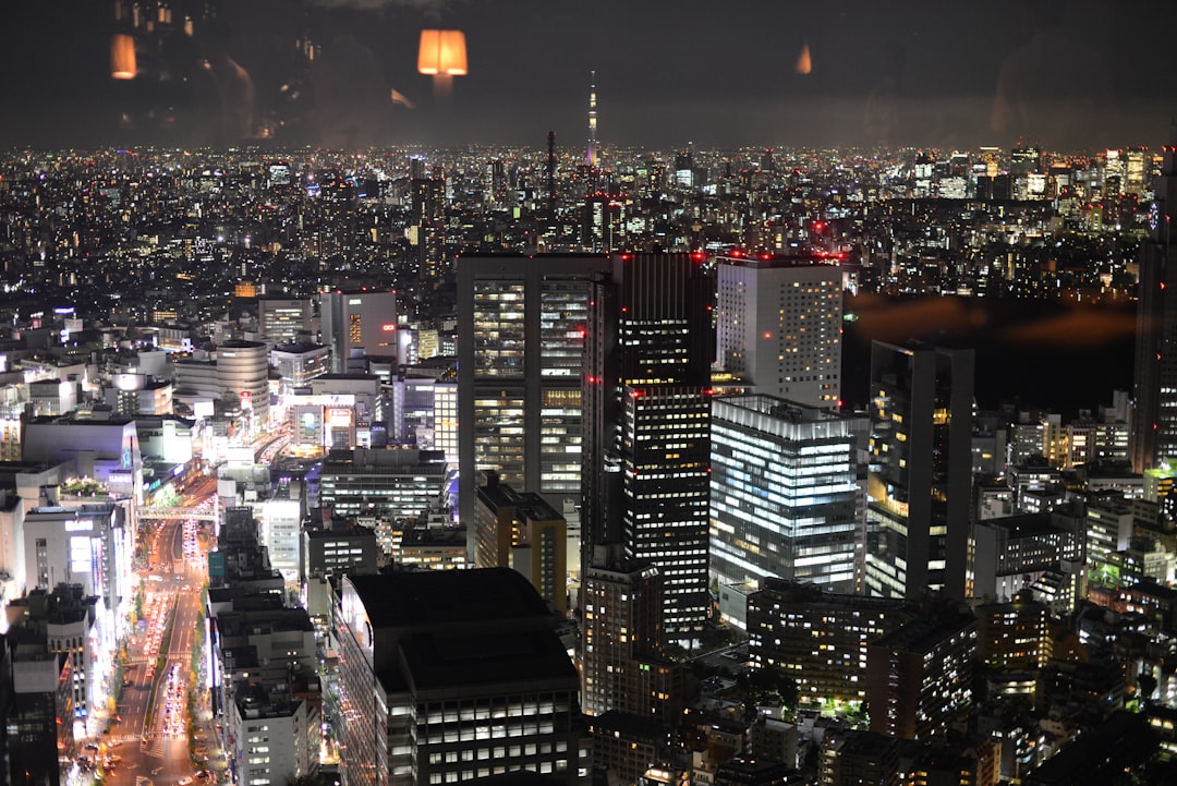 travelers stories about Skyline in Shinjuku, Japan