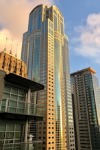 curtain-wall high-rise building