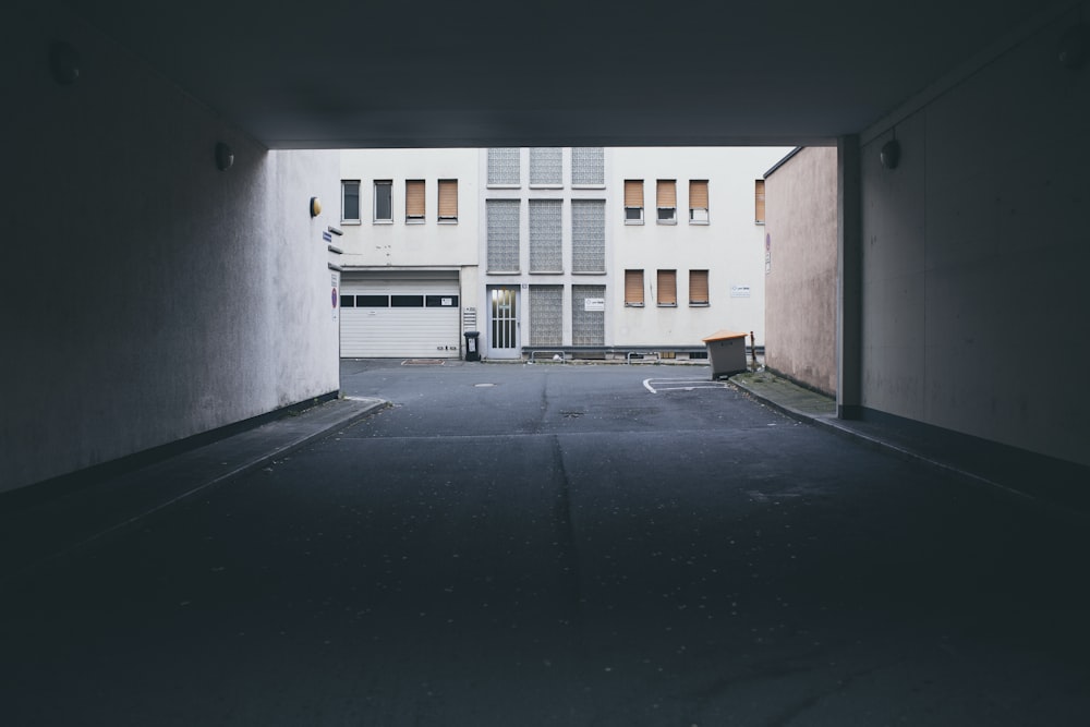 white concrete building