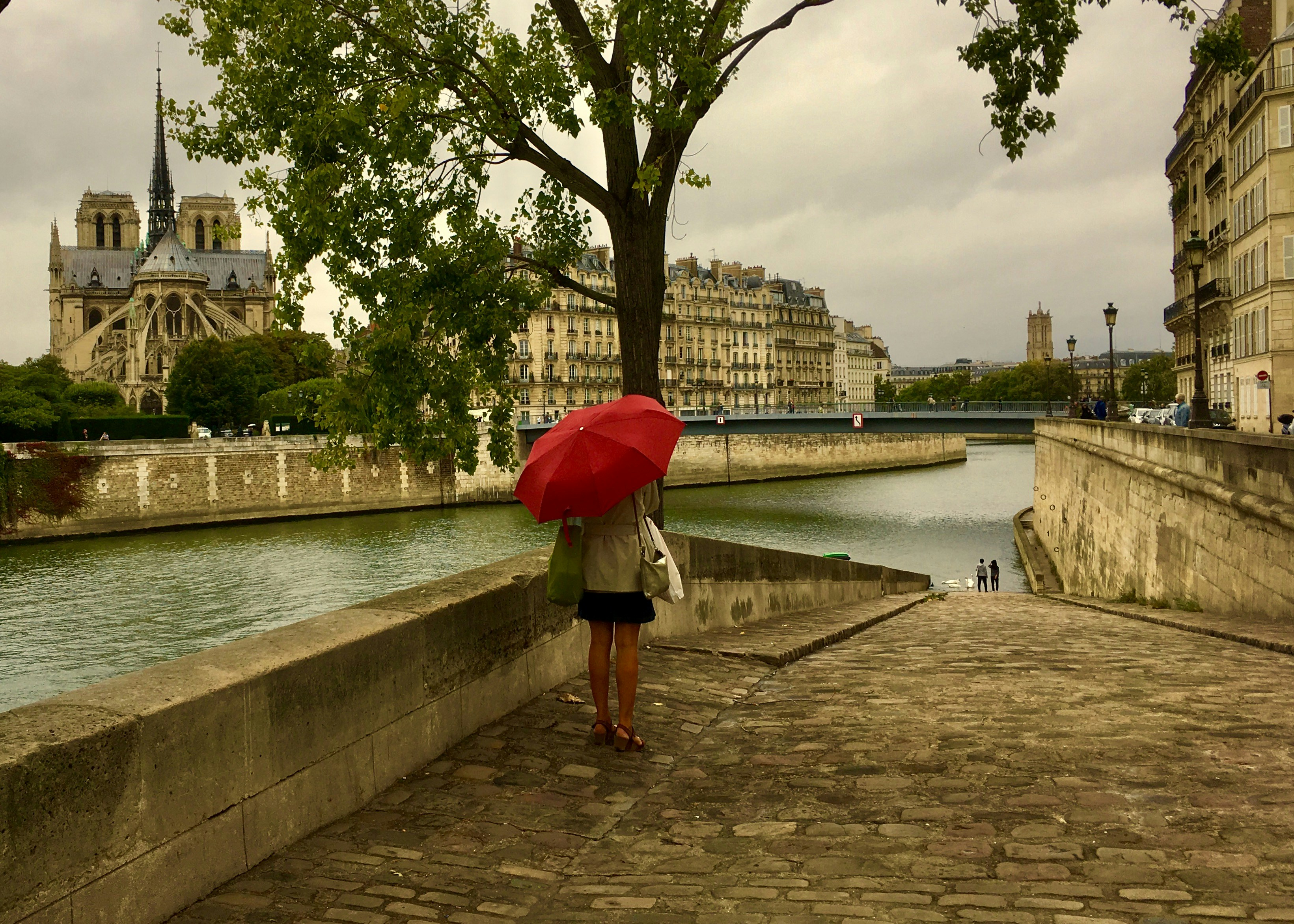 Girl with Umbrella
