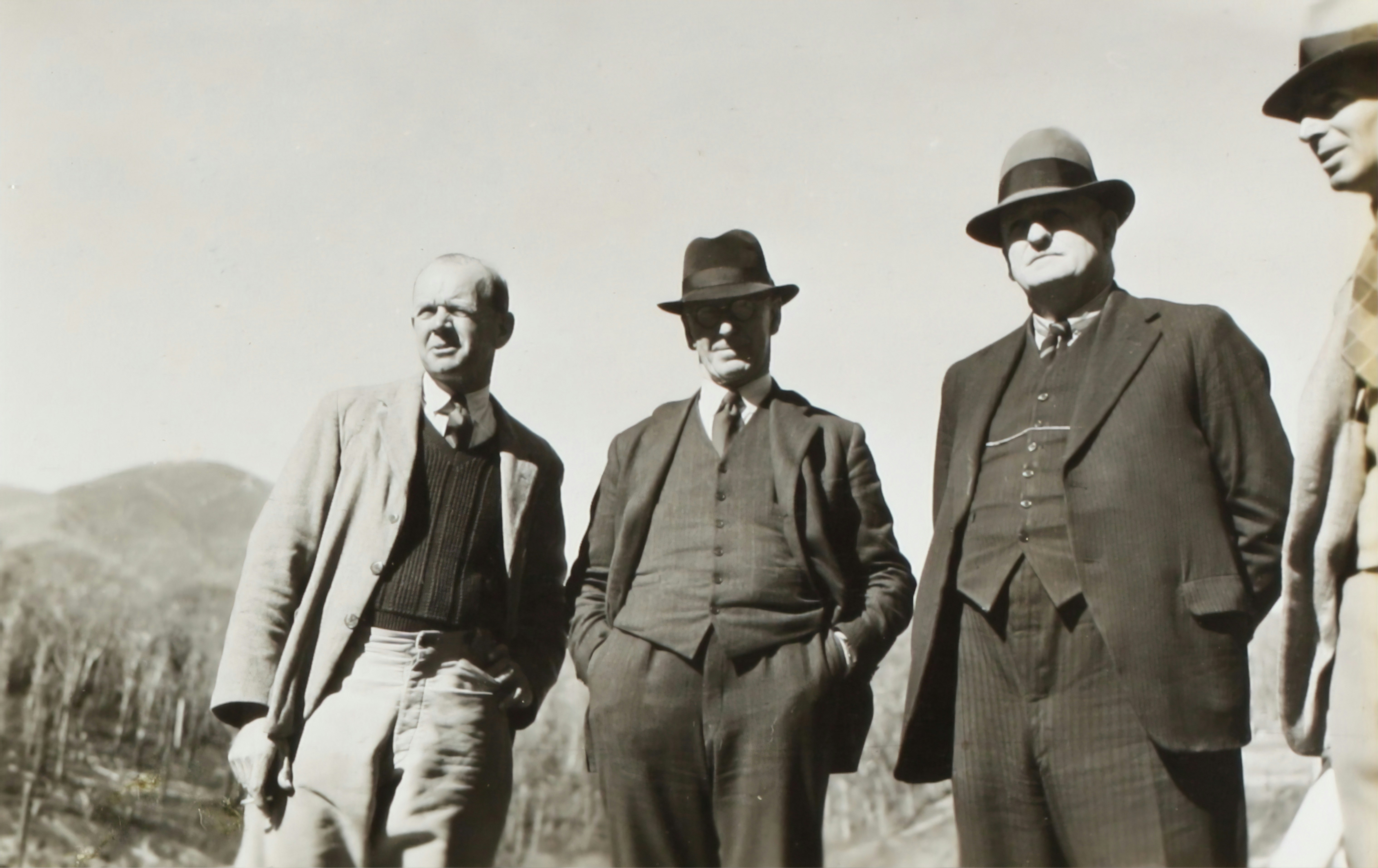 State Electricity Commission, Group of Four Men, Victoria, May 1940