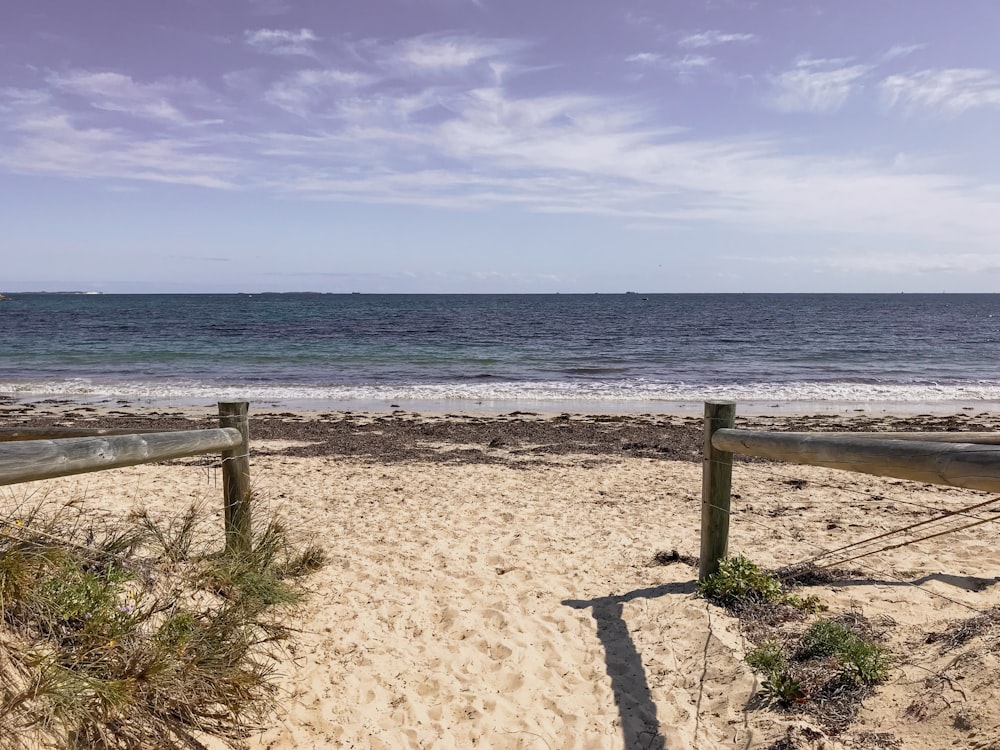 white sand beach