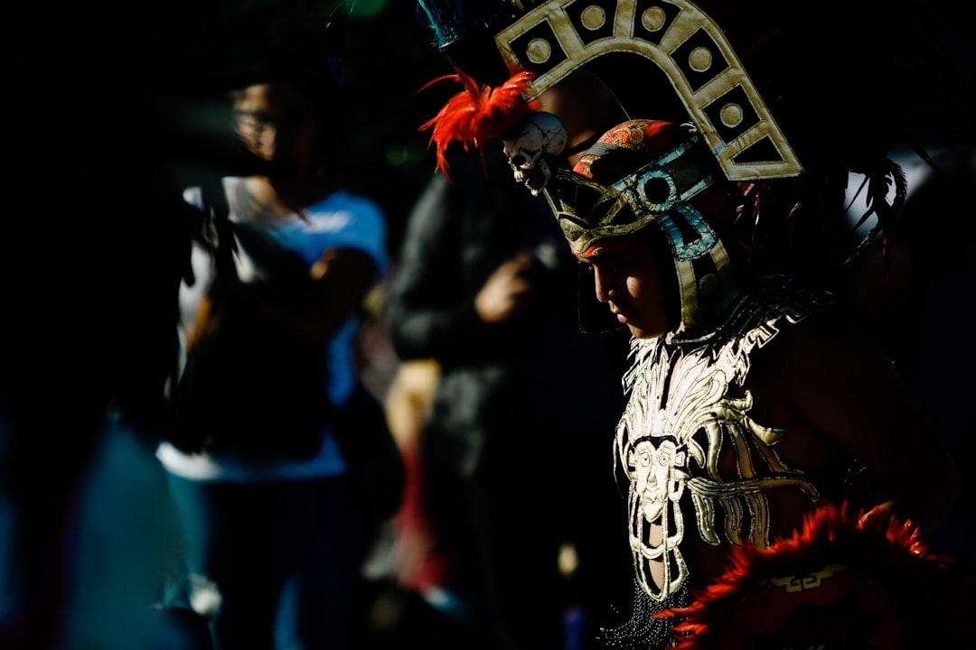 man wearing black and white skeleton costume