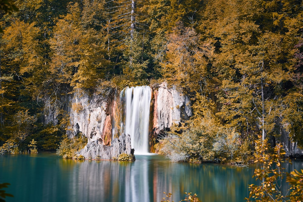 waterfalls during daytime