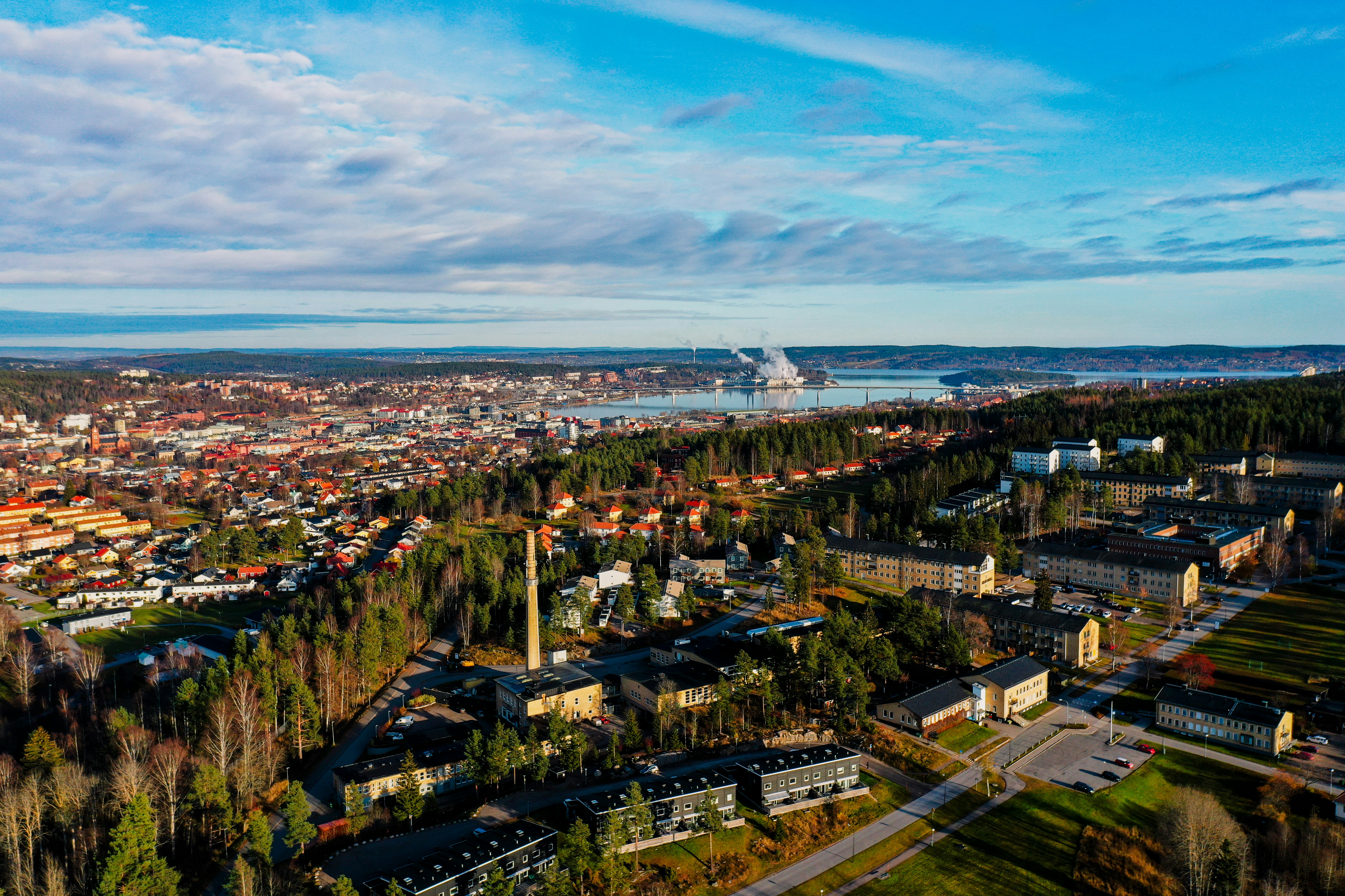city during day