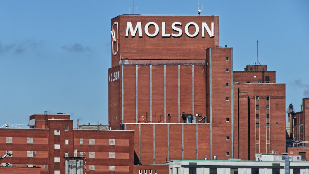 brown Molson high-rise building
