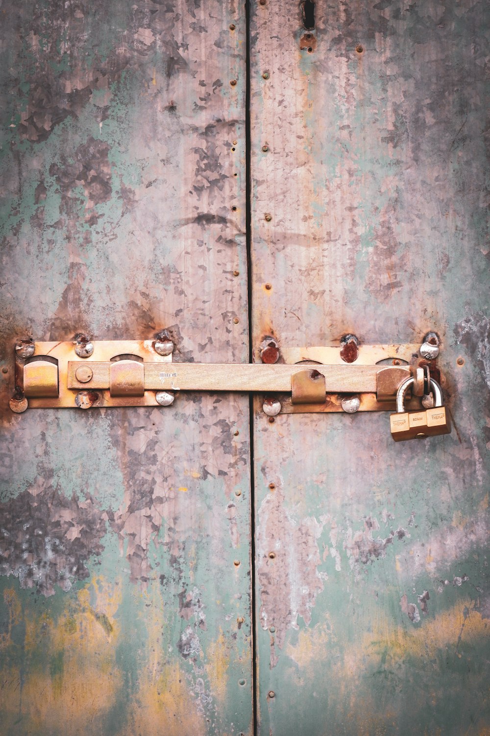 door lock with padlock