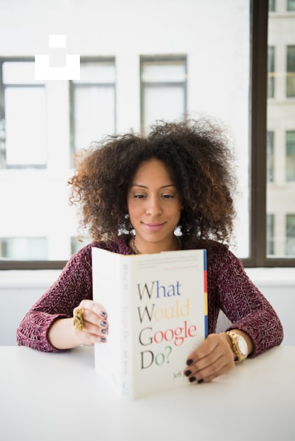 Woman reading What Would Google Do? book photo – Free Success Image on ...