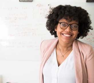 Smiling woman