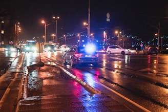gray SUV on asphalt road