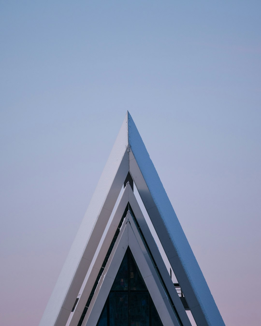 photo of white painted cathedral