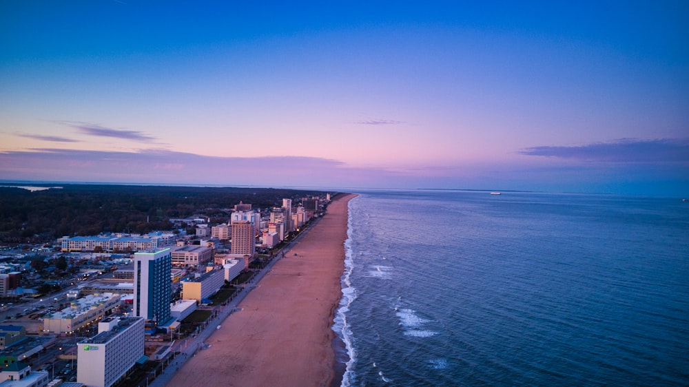 seashore skyline scenery