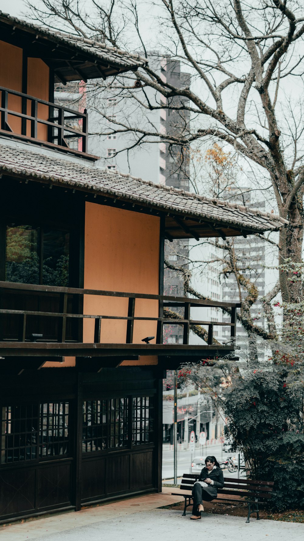 brown wooden house