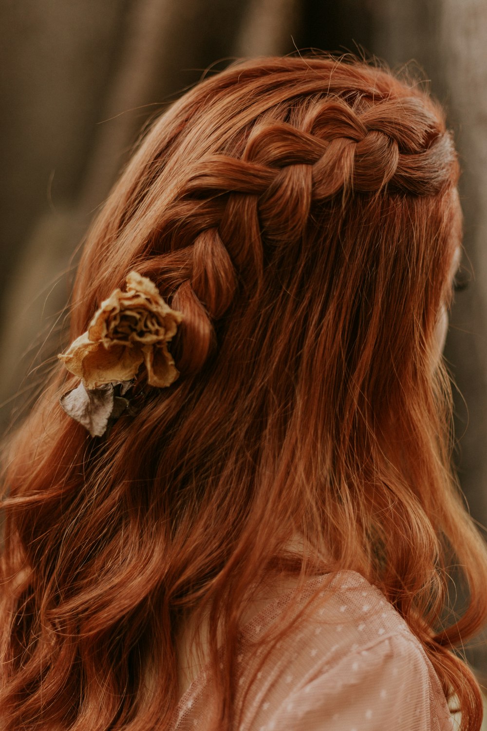 cheveux roux des femmes