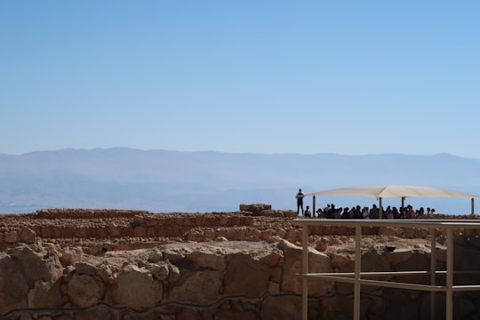 None in Masada Israel