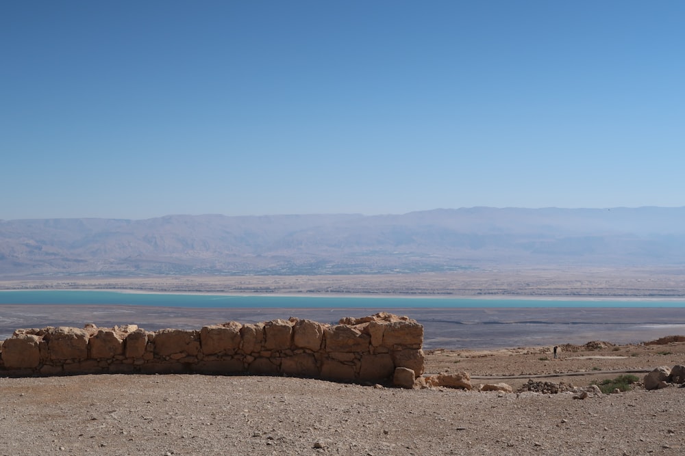 landscape under blue sky