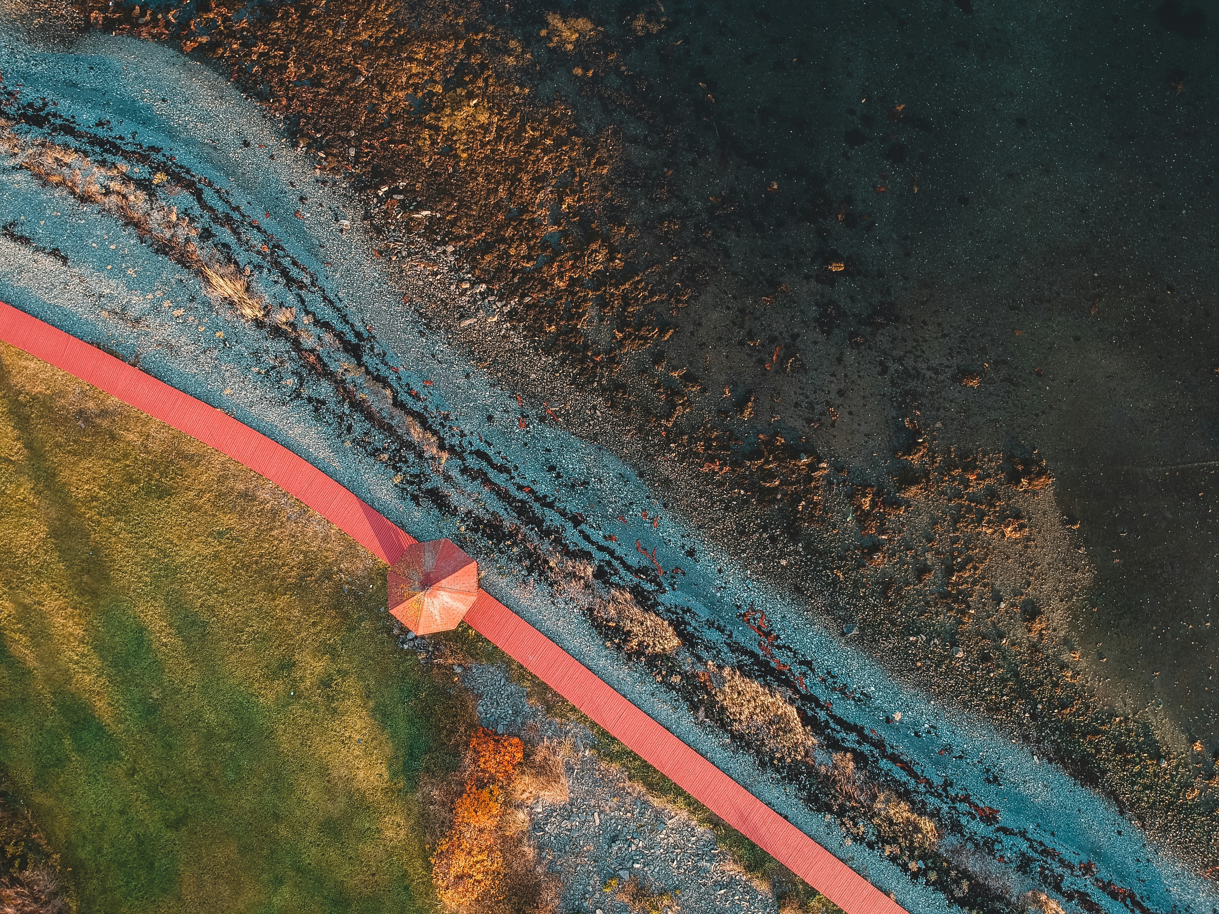 Gray pathway and brown ground photo – Free Asphalt Image on Unsplash