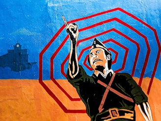 man wearing black shirt illustration