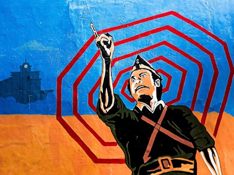 man wearing black shirt illustration