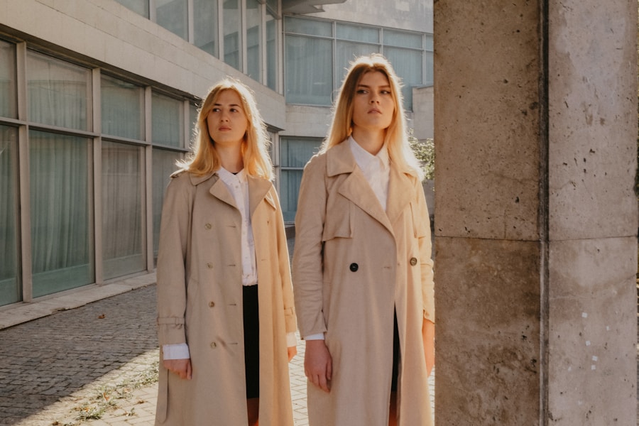 Spring Silk-Cashmere Cape in bone — editorial portrait