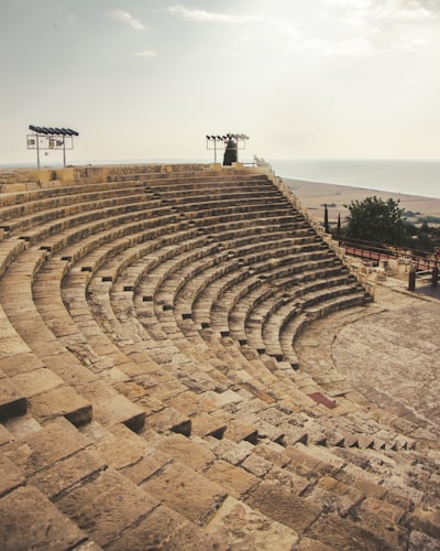 Kourion Amphitheater - 从 Inside, Cyprus